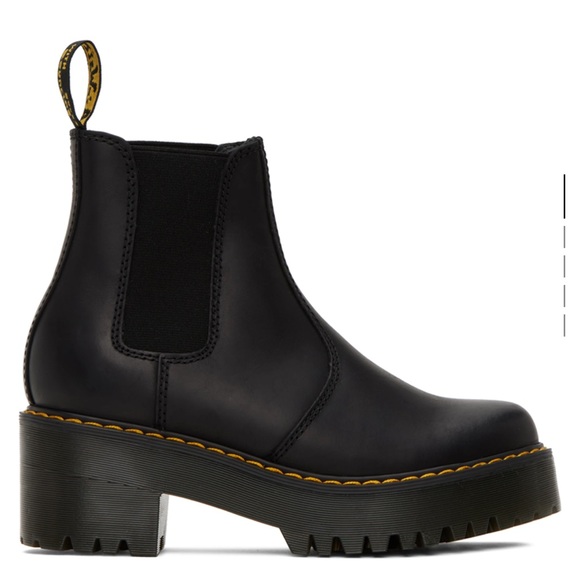 Dr. Martens Black Rometty Chelsea Boots - US 6 EU 37 - Picture 2 of 7